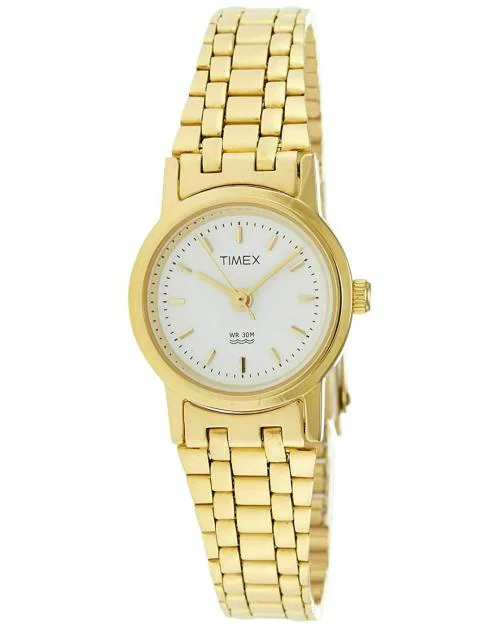 Timex Analog Dial White B303 Women Watch