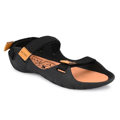 Lee Peeter Floater Sandals For Men (Black)