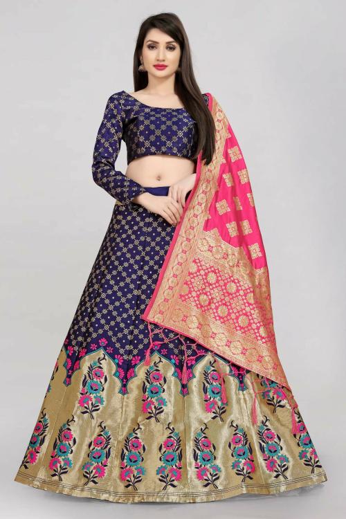 Trending Banarasi Lehenga choli Dupatta