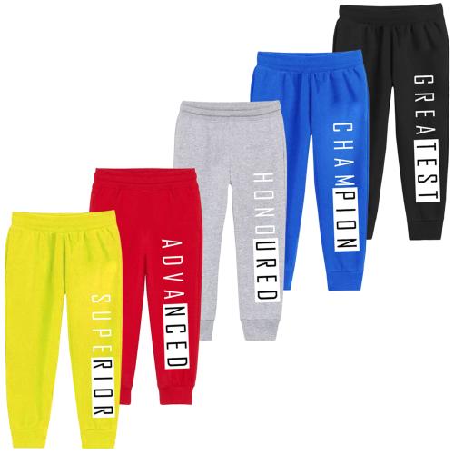 Buy Kuchipoo Boys Track Pants Pack of 5 KUCLOW136 ,MultiColored