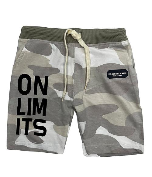 KYDA KIDS Boys Cotton Printed Regular Fit Camouflage Shorts