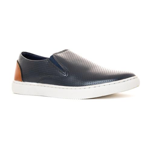 Khadim Lazard Navy Slip On Casual Shoe for Men
