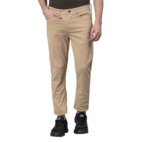 Red Tape Men Beige Skinny Jeans