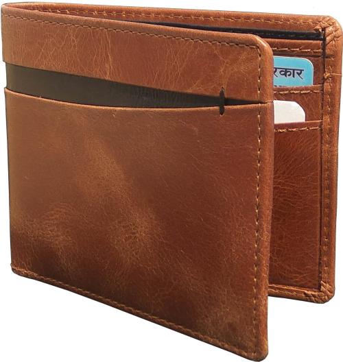 Mantraraj Men Brown Rfid Wallet