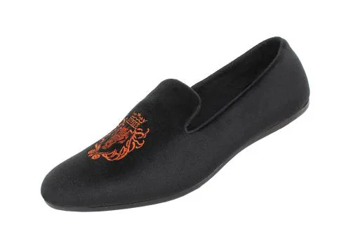 paraozzy Men Tiger Shoes (Black)