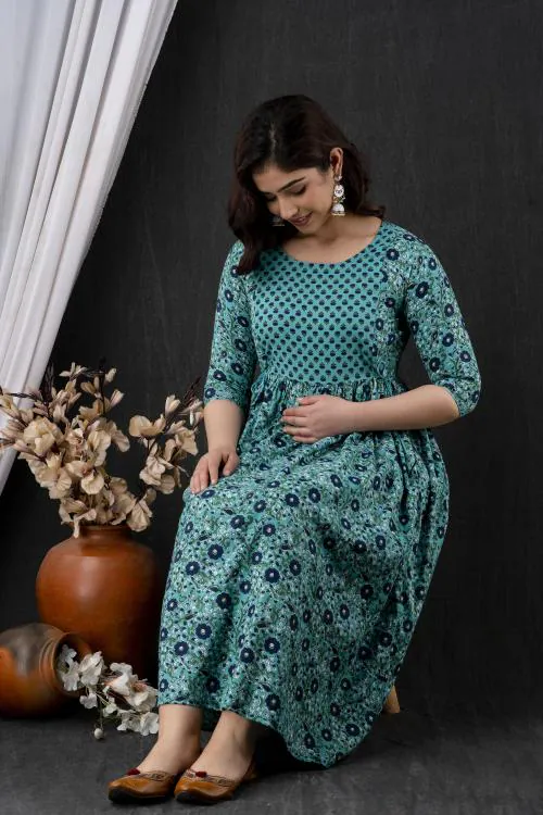 Buy Mialo fashion feeding maternity kurtis with zip Online at Best