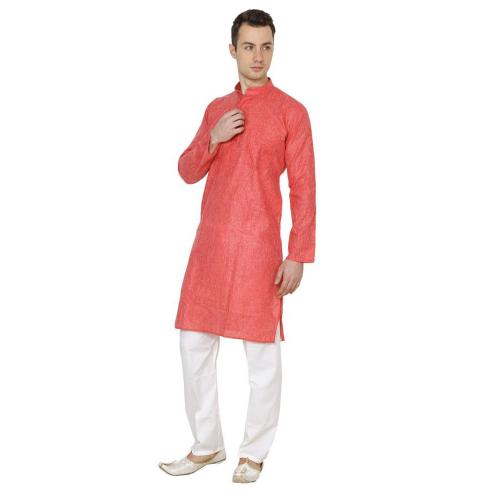 Royal Kurta Men Carrot Cotton Linen Kurta Pyjama (38) JioMart