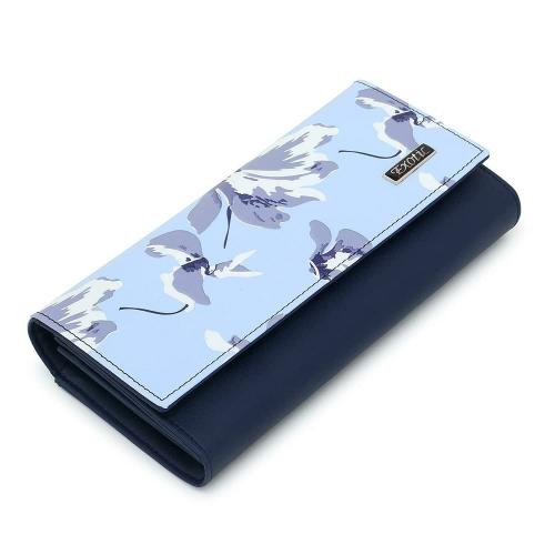 EXOTIC Women Blue Polyurethane Wallets
