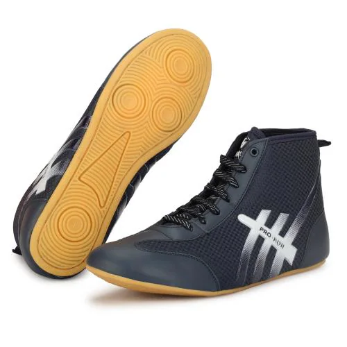 PRO KVH Men's Kabaddi Shoes - Kabaddi, Boxing, Running, Wrestling - Multi-Sport Athletic Footwear Blue