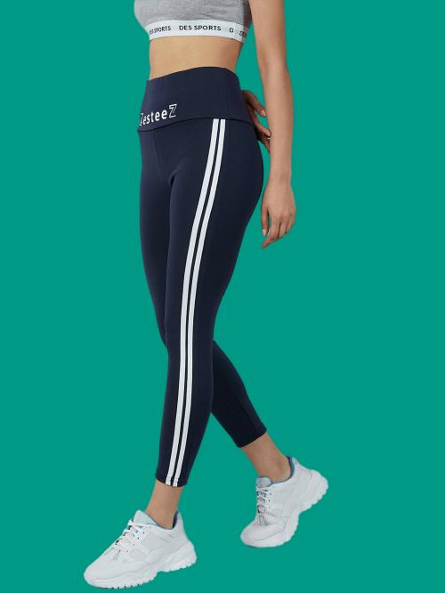 Designer Women Black Striped Lycra Blend Tights (26) l Hose l Leggings l Leotard l Nylons l Stockings l Pantyhose l Hosiery