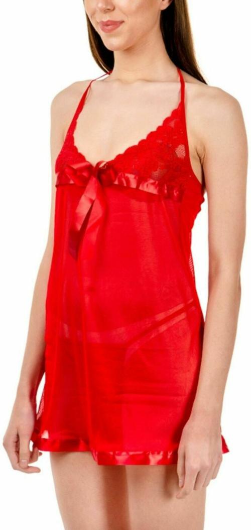 Velvi FIGURE Solid Babydoll ()