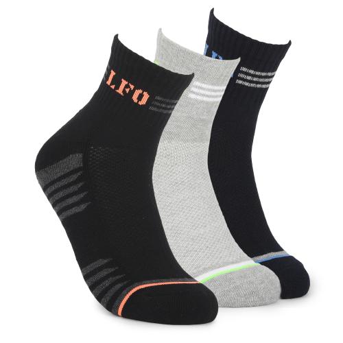LFO PACK OF 3 MENS HALF TERRY SOCKS JioMart