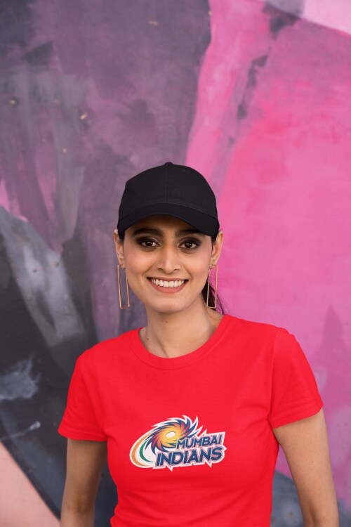 Buy Aesthetica Fashion Aesthetica Fashion Mumbai Indians Round Neck