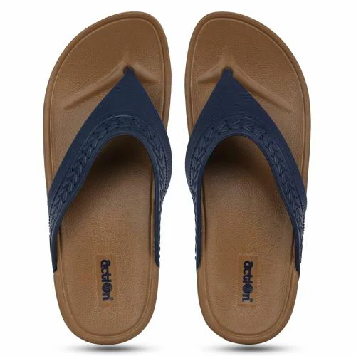 Action Comfortable Beige Slipper For Women