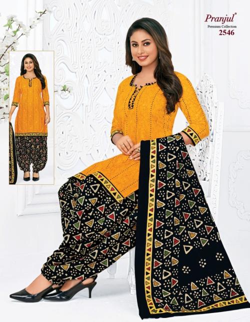 PRANJUL READYMADE COTTON CHURIDHAR XL 2545