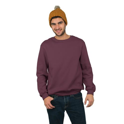 THE WOLF Men Solid Wool Sweatshirt