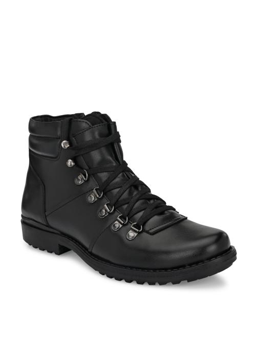 mens black casual boots