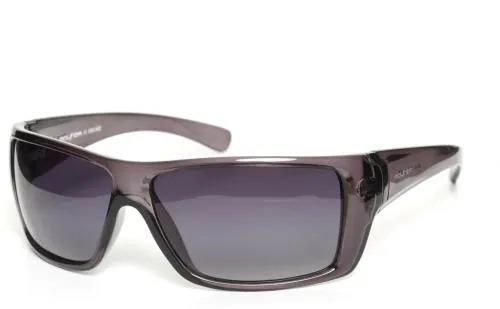 mayhem Sunglasses Wrap Around UV Protected Men & Women - Frame Grey / Lens Grey