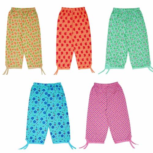Veecap Girls Capris Combo 14 to 15(Pack of 5)