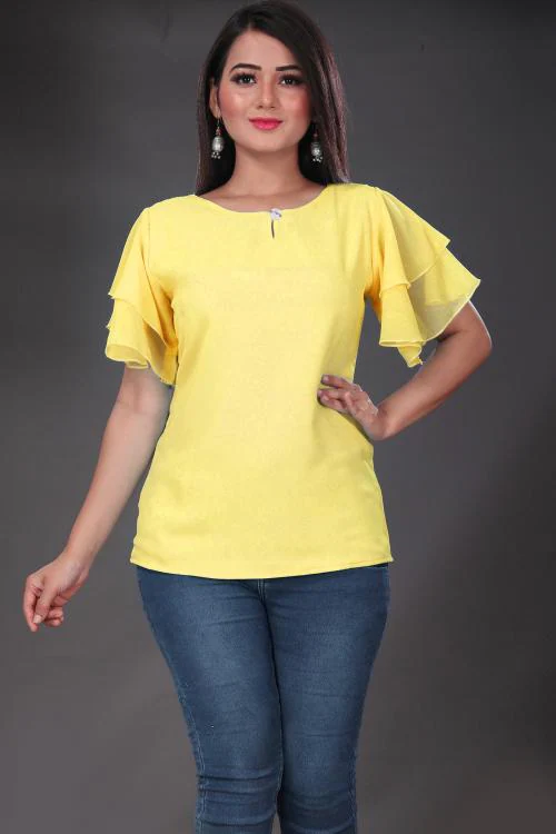 New designer Top-0001-Yellow-L