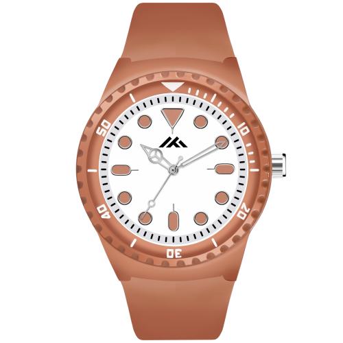 Buy LORETTA New Latest Designer Sport Look Brown Silicone Strap Unisex