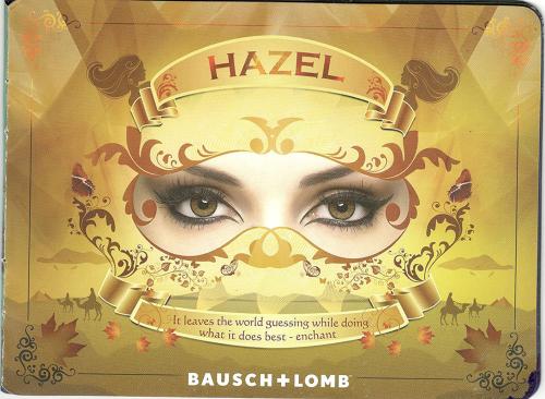 Bausch and Lomb Natural Look Quaterly Zero Power Contact Lens - 2 Peices (Green Ocean )