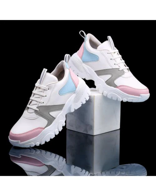 Deals4you White Women casual shoes