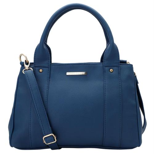 Lapis O Lupo Women Blue Satchel (Llhb0012Nb)