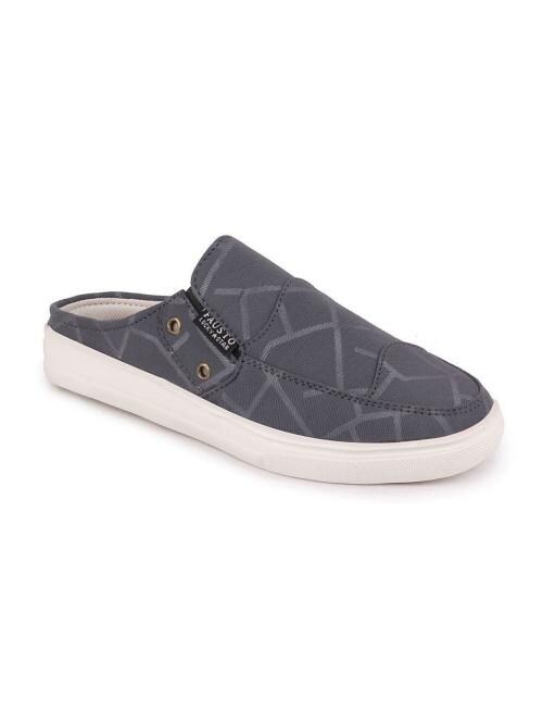 fausto men's canvas slip on shoes