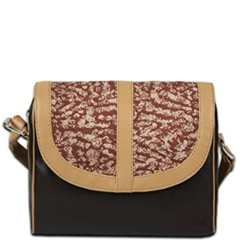 Borsavela Brown Sling Bag Russet Haz