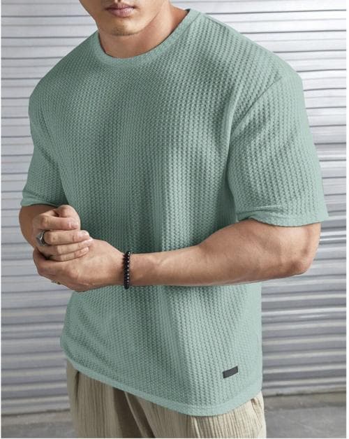 Buy TAZO Mens Round Neck | Printed T-Shirt | Oversized T-Shirts | Loose ...