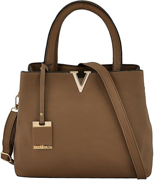 Mark & Keith Women Brown Hand-Held Bag