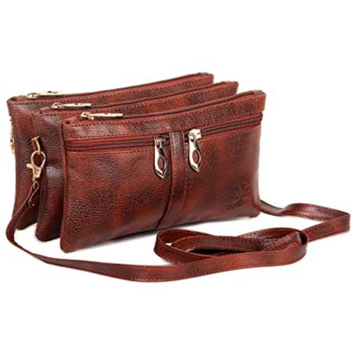 The Clownfish Women Tiffany Tan Wallet Sling Bag