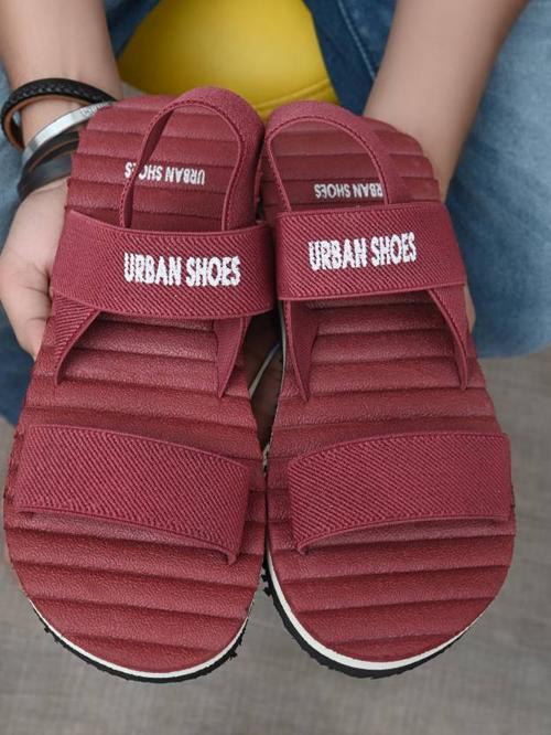 Buy Urban Shoes Men's Sandals_Red Online at Best Prices in India JioMart.