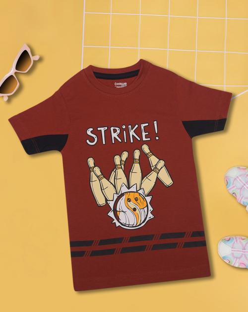 Dollar Champion Kids Cotton Regular Fit Assorted T shirts for Boys