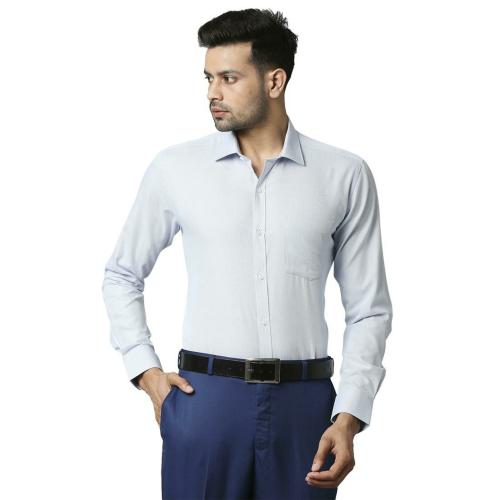 Park Avenue Men Formal Light Violet Shirt