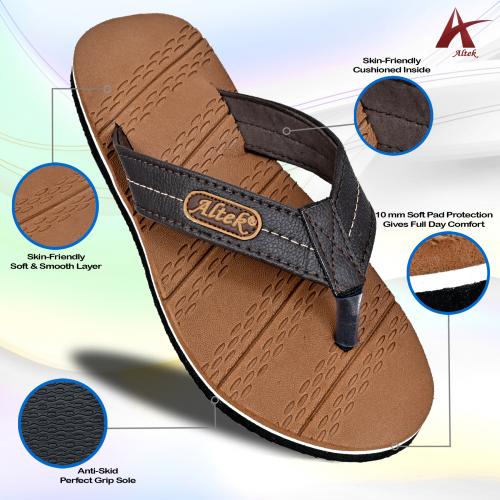 altek tan flip flops