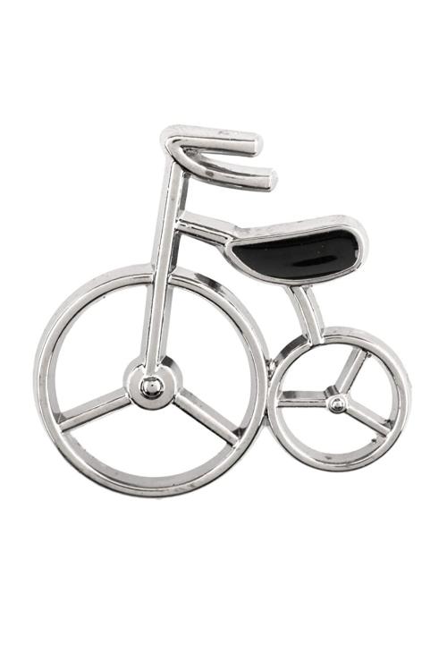 Buy The Tie Hub Brass Silver Mini Old Bicycle Lapel Pin (Boy) Online at Best Prices in India