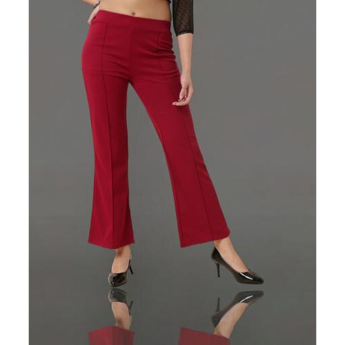 Bell Bottom Trousers for Women with high Waist