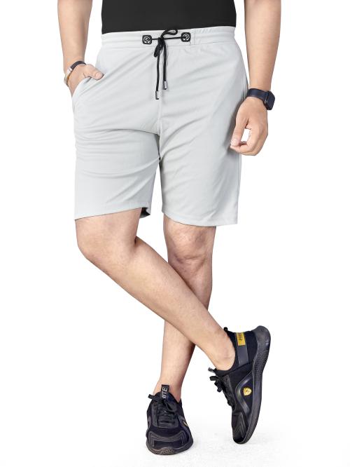 Alvino Mens Shorts for GymRunning Light Grey XXL JioMart