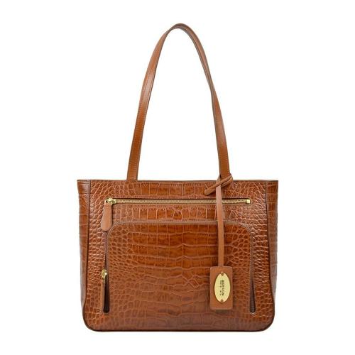 Hidesign Women Brown Genuine Leather Shoulder Bag