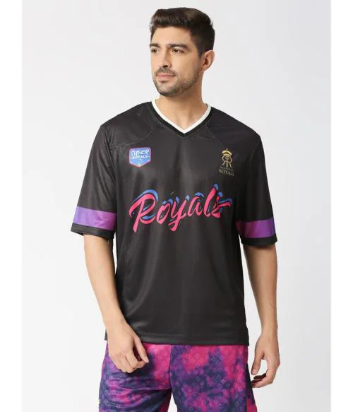 Buy Official Rajasthan Royals Oversized Jersey T-shirt by gullyactive ...