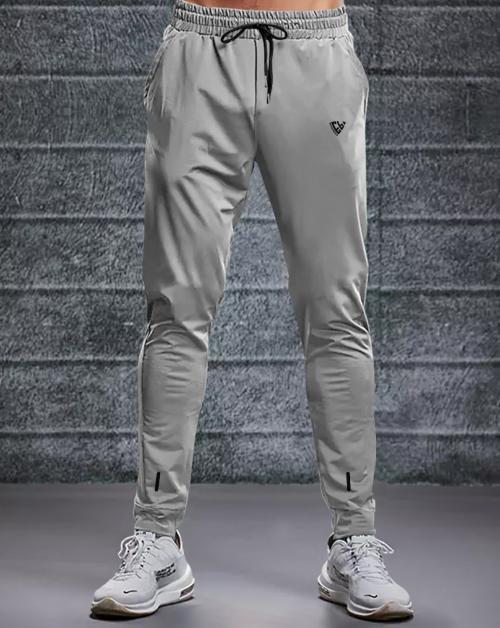 Eyebogler Light Grey Men's Casual Trackpant