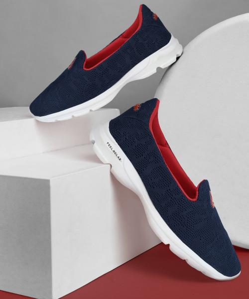 Aqualite Navy, Rust Walking Shoes