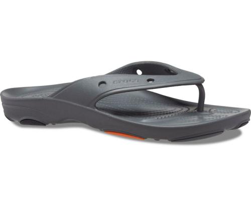 Crocs Classic Grey Flip for Unisex Adult