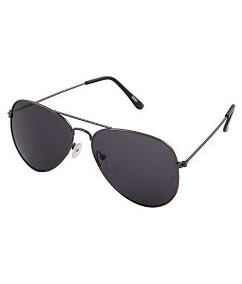 ELEGANTE Aviator Black Sunglasses For Men