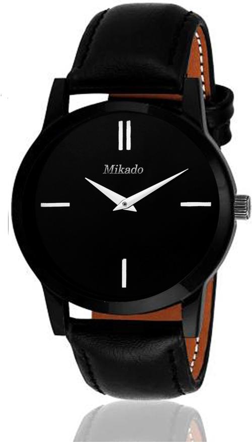 Buy Mikado Analog Black Watch For Men Online at Best Prices in India