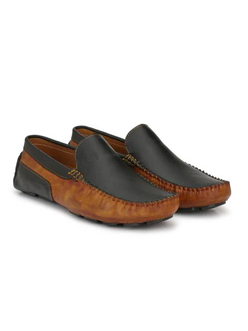 Prolific Men Casual Loafers & Slip On Shoes Black
