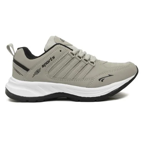 Asian Cosko Grey Black Shoes