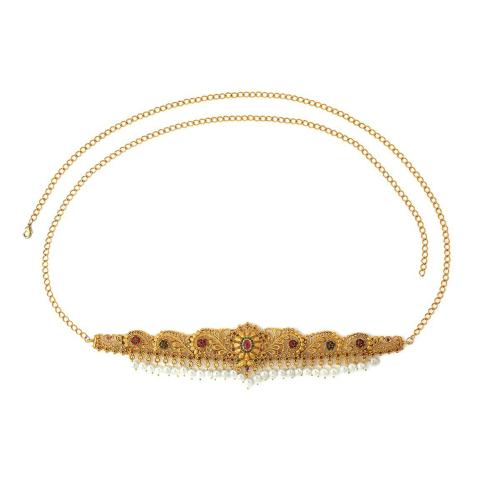 Buy Kairangi by Yellow Chimes Gold Plated Metal Kamarband Saree Wedding  Waist Chain For Women And Girls Online at Best Prices in India - JioMart.